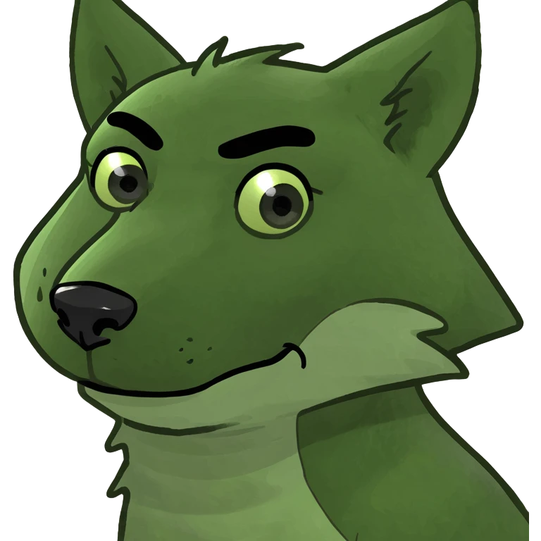 Wolf emoji