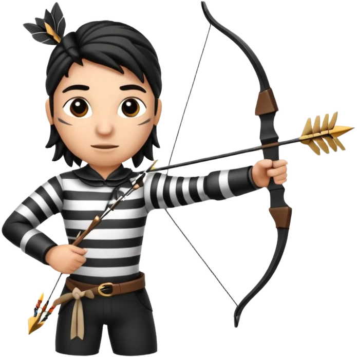 wild zebra archer emoji