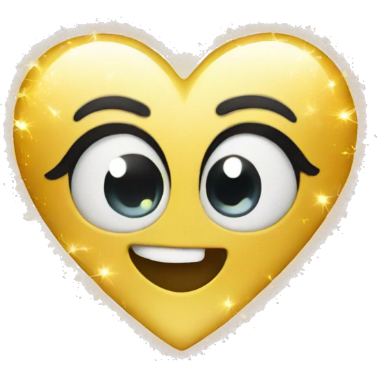 Heart with sparkles  emoji