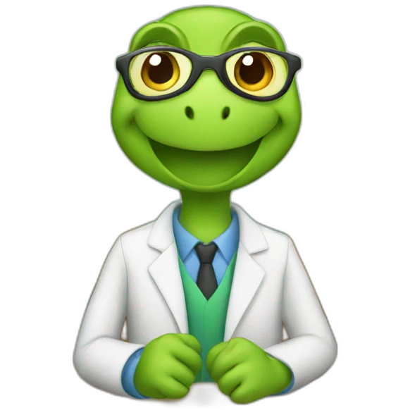 turtle teacher emoji