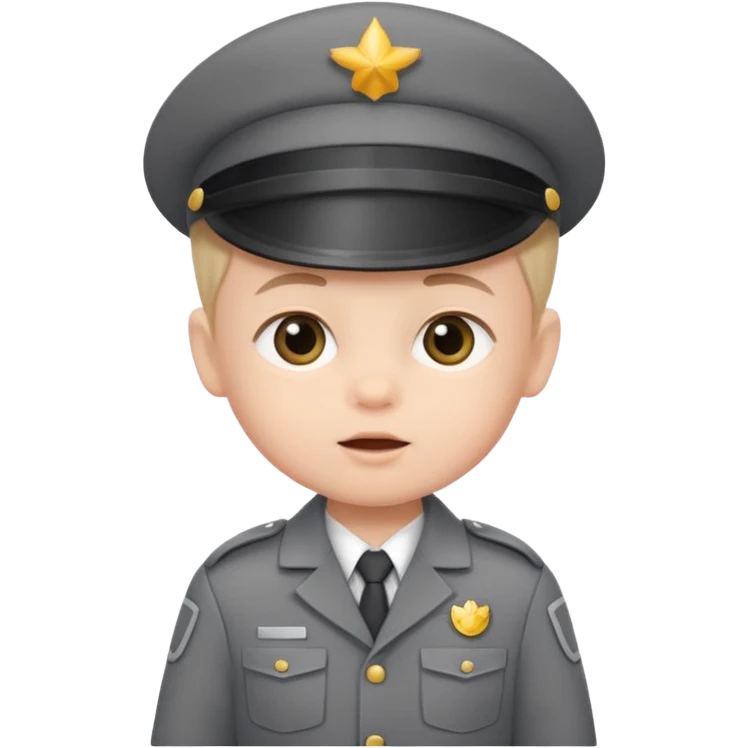 Hitler, cute, baby emoji