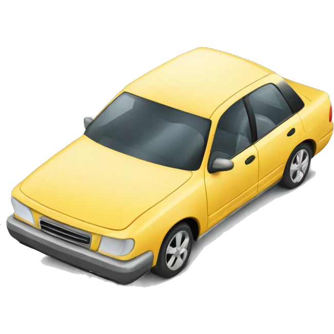 Broken down car emoji