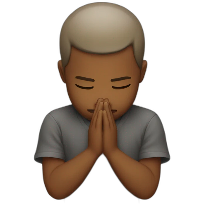 Emoji praying emoji