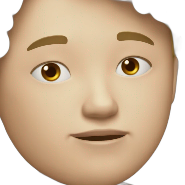 Белый куб emoji