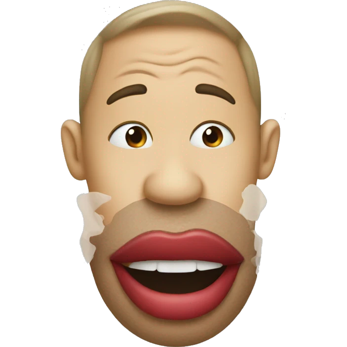Sending a kiss emoji
