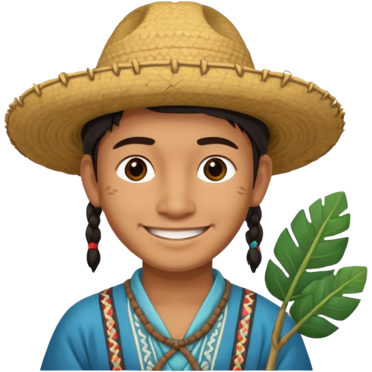 young mayan farmer emoji