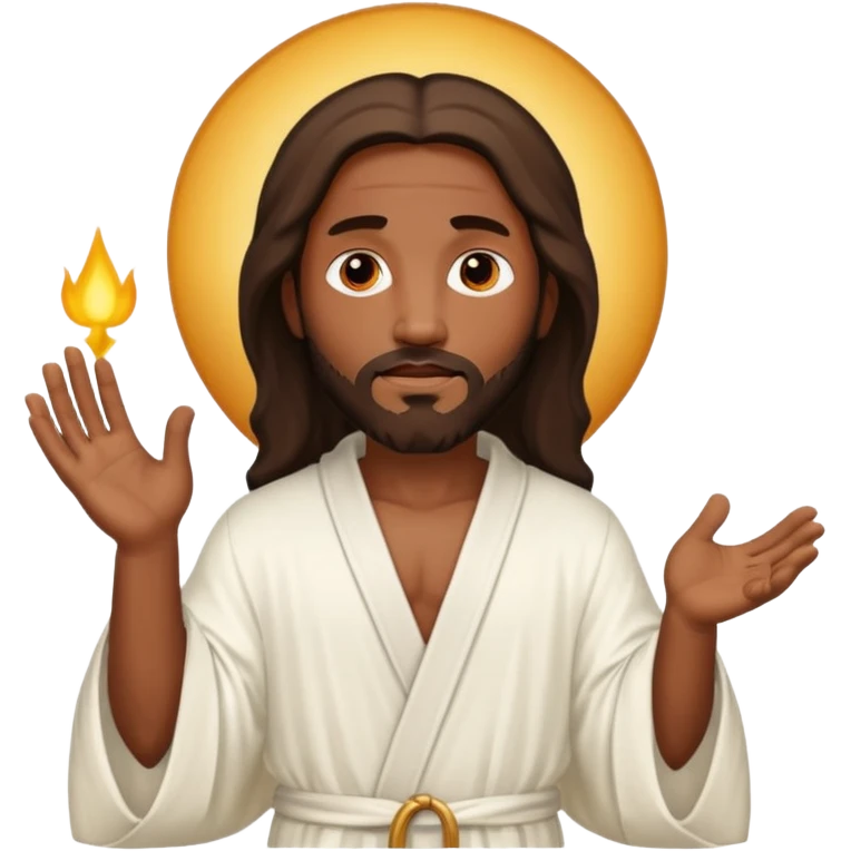 Black Jesus emoji