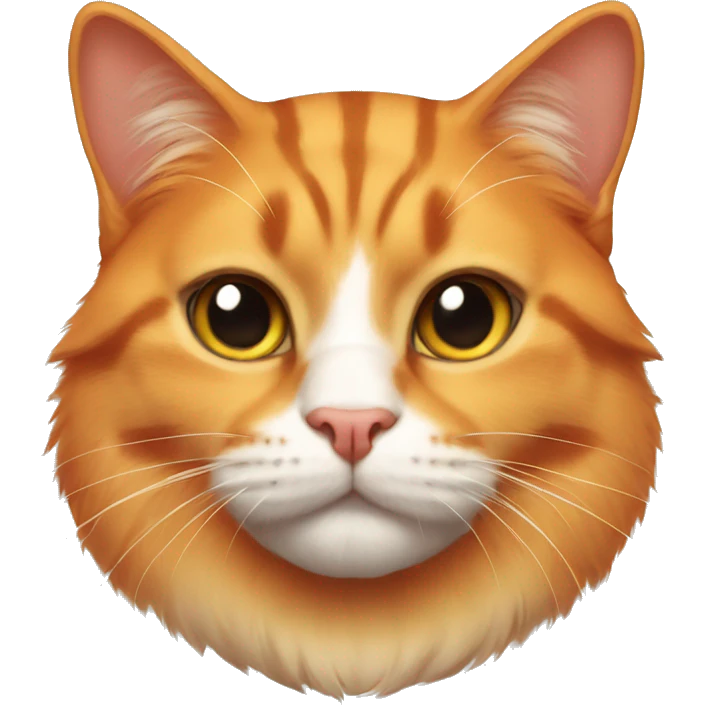 a buff orange cat emoji