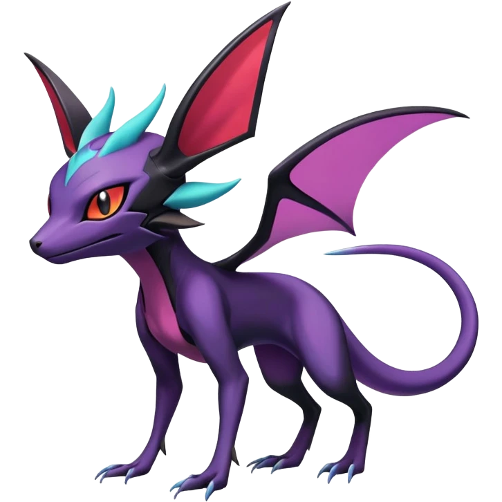 Salandit-Noivern-Espeon-Hybrid (Full body) emoji