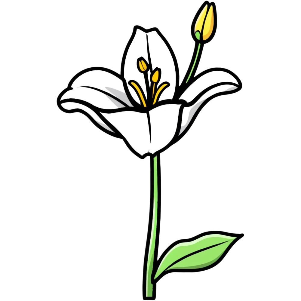 lily flower emoji