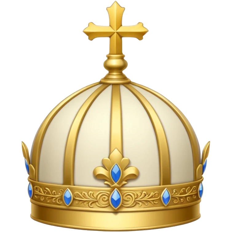 Make me a archbishop mitre I want a catholice mitre emoji