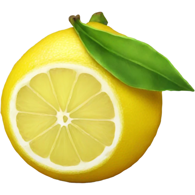Dry lemon emoji