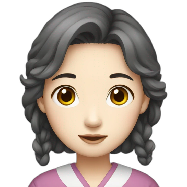 Korean girl emoji