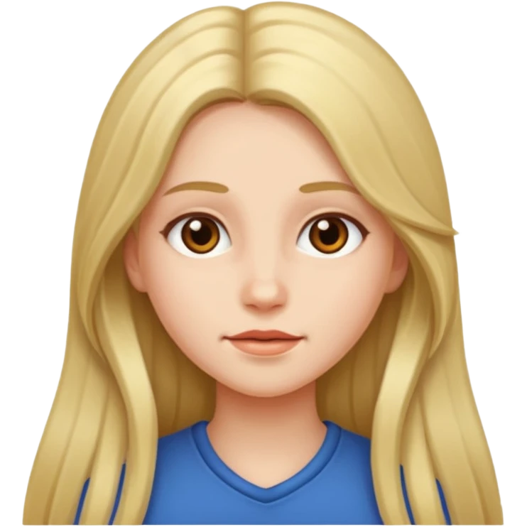 girl with long hair emoji