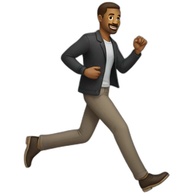 Stepping out emoji