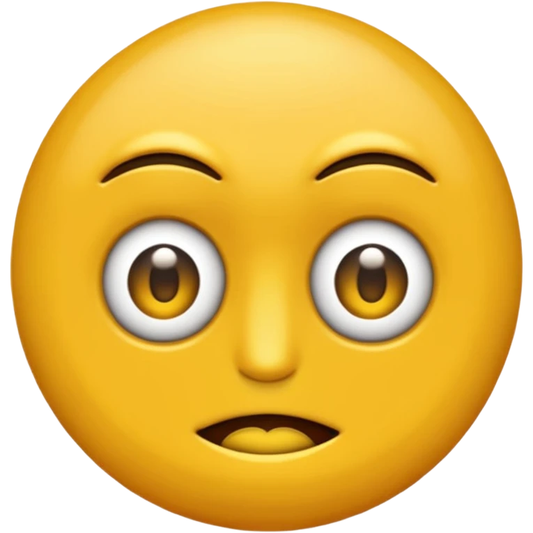 Un emoji normal mordiendose el dedo emoji