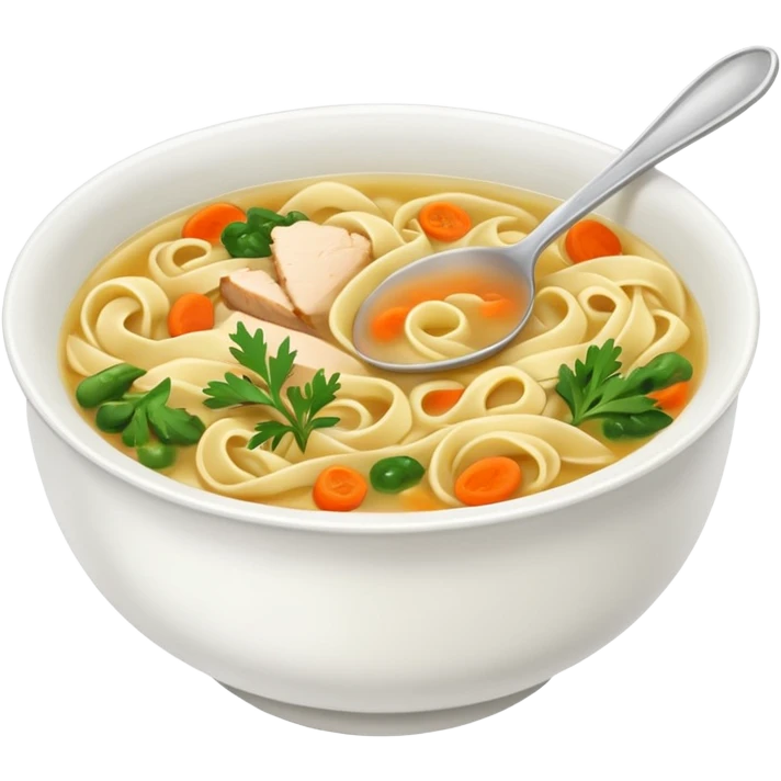 chicken noodles emoji
