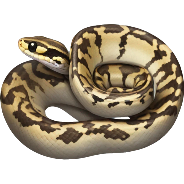 ball python normal color emoji