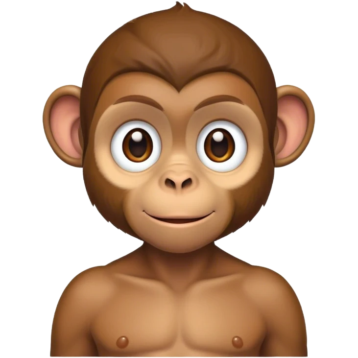 Gay little monkey emoji