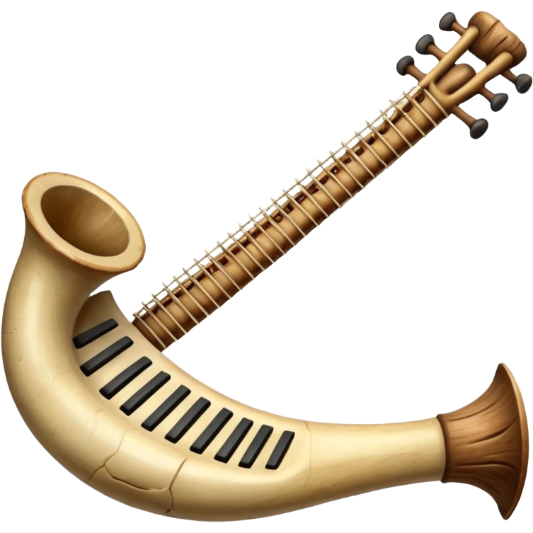 prehistoric musical instrument emoji
