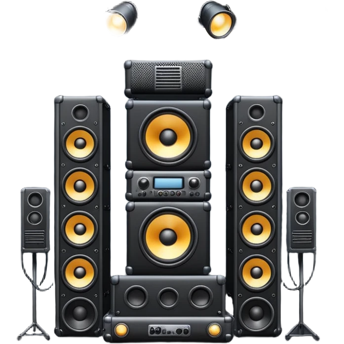 Metal scene stage emoji