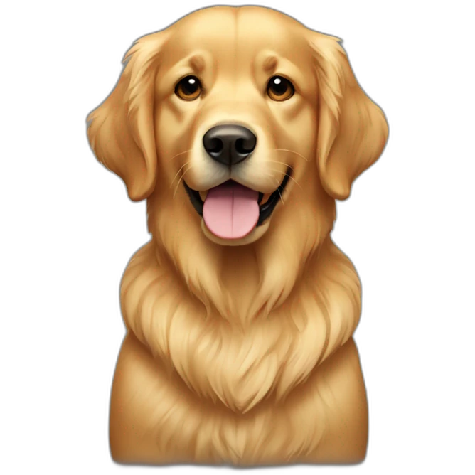 golden retriever emoji