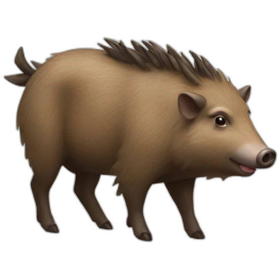 holy boar emoji