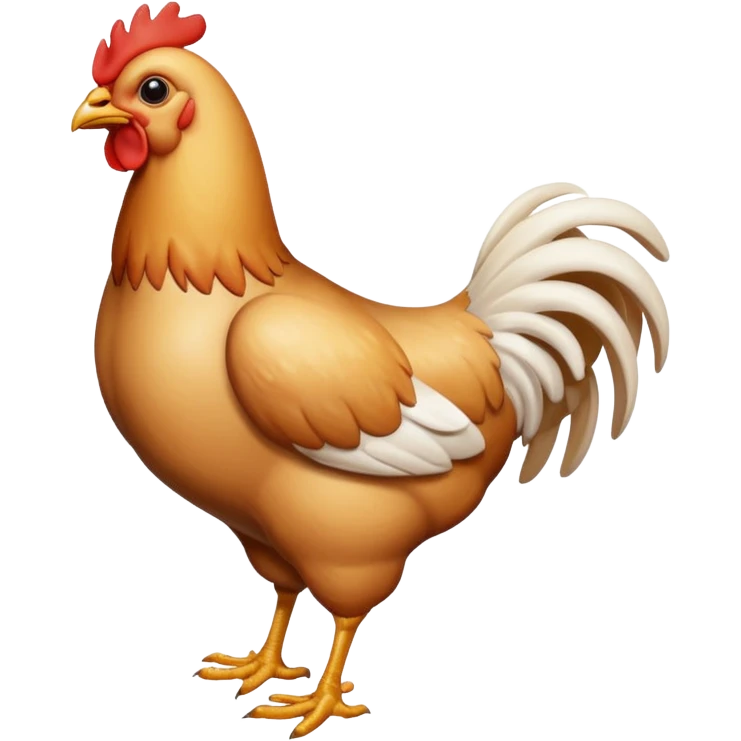naked chicken emoji