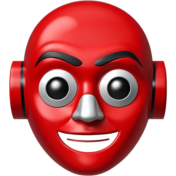 Money heist mask emoji