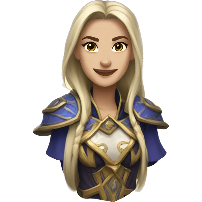 Jaina Proudmoore from Warcraft emoji