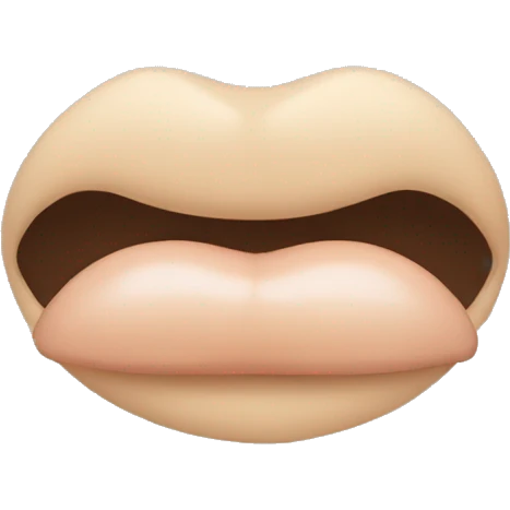finger on lips emoji emoji