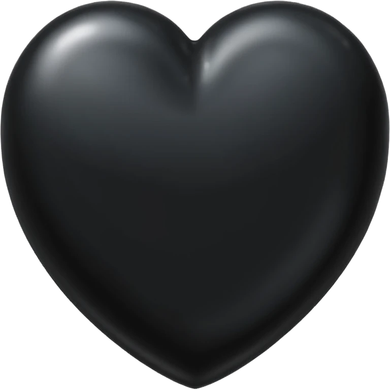 black heart emoji