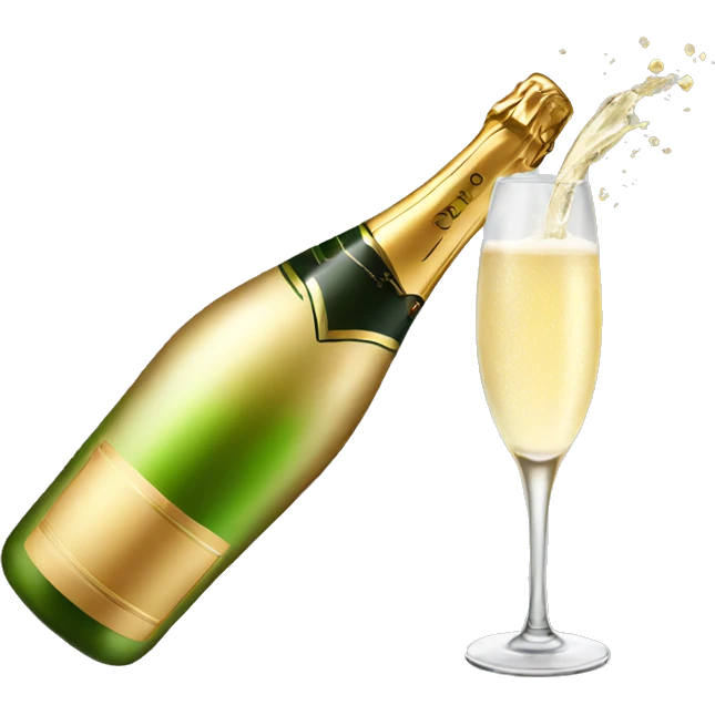 champagne  emoji