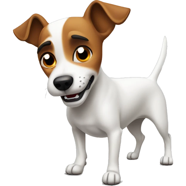 Jack russel angry emoji