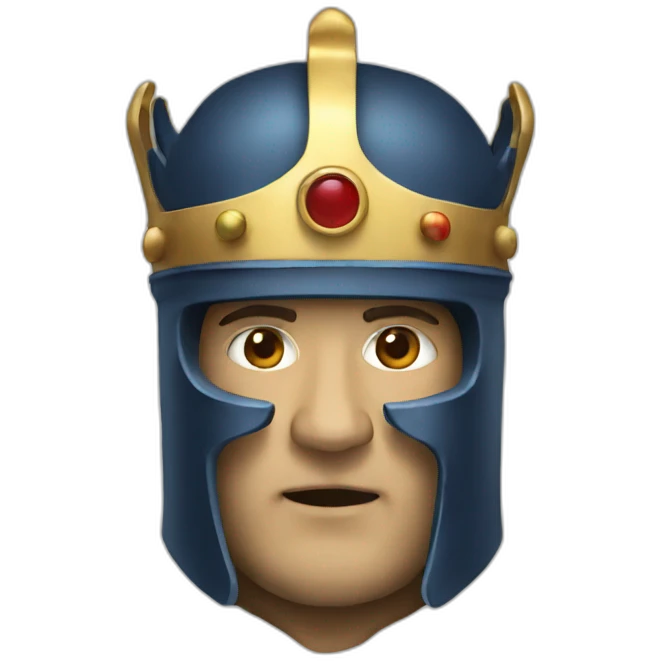 King helmet emoji