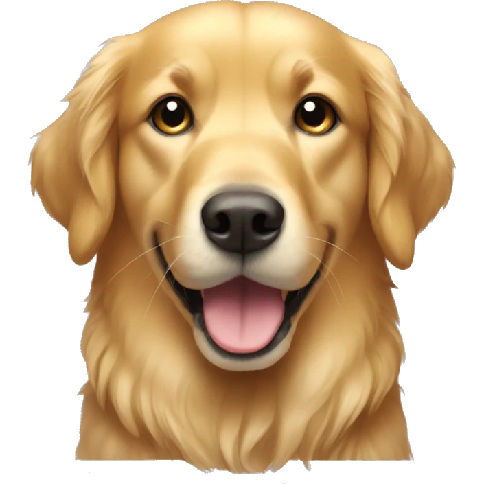 Golden retriever emoji