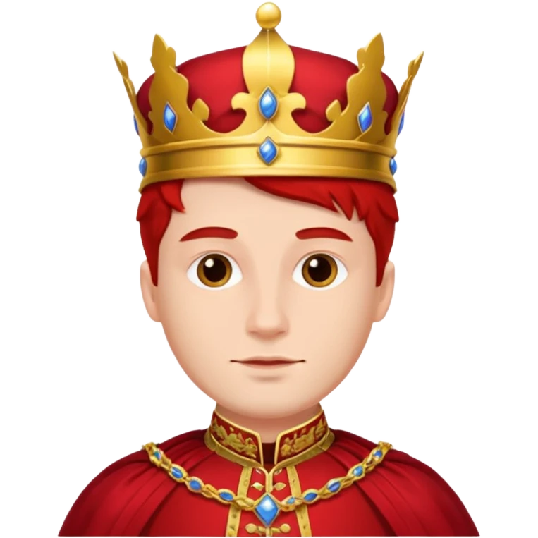 red royal man emoji