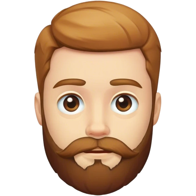 bearded boy portrait shot emoji