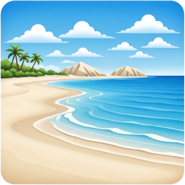 beach  emoji