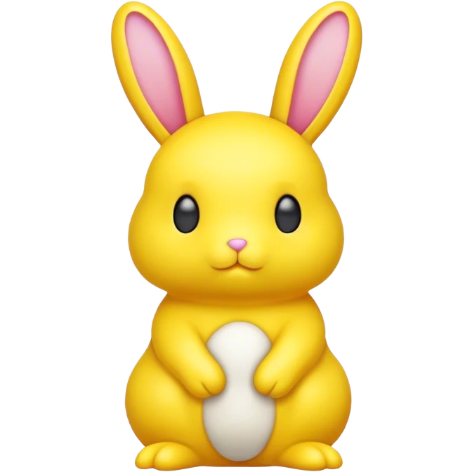 Peeps bunny emoji