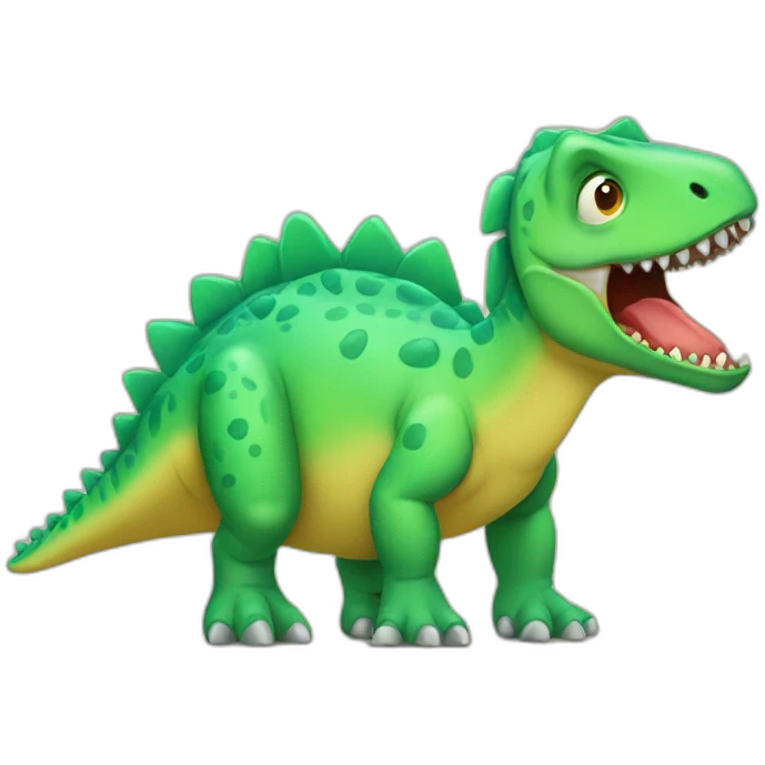 fever sick dinosaur emoji