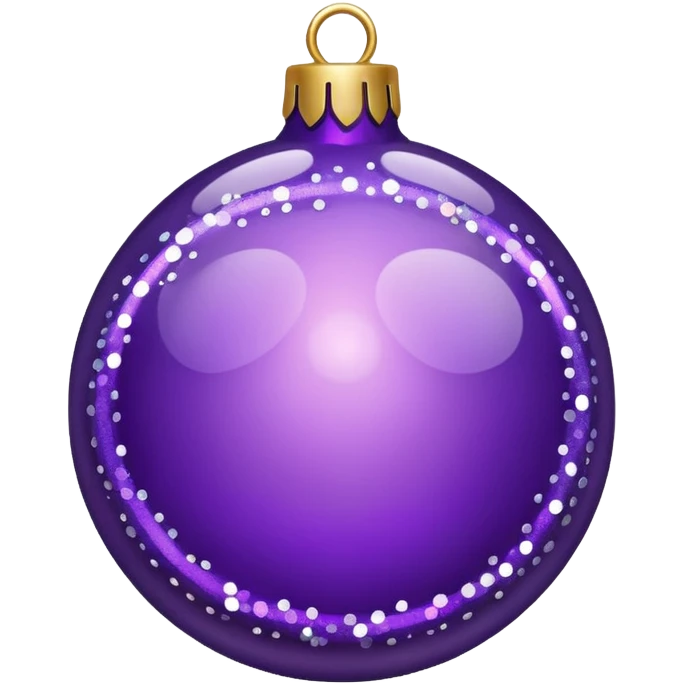 purple holiday emoji