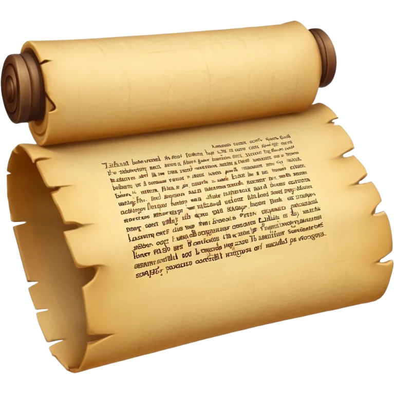 papyrus scroll emoji