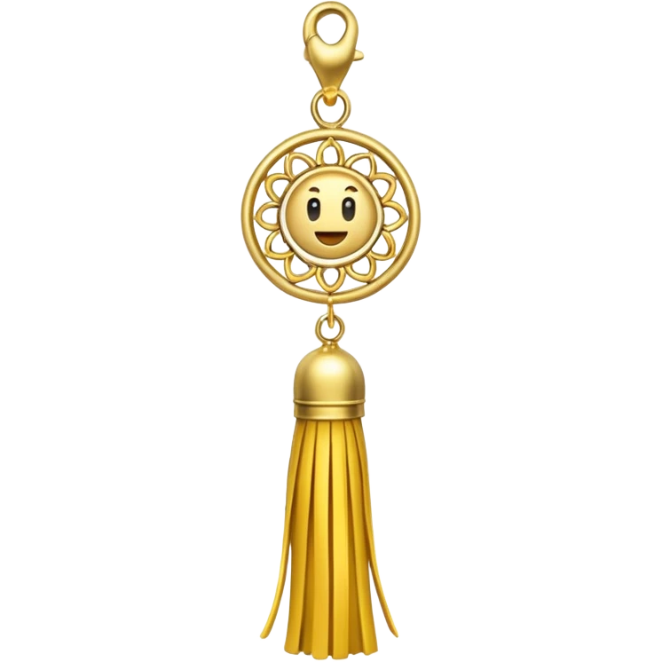ade tassel pendant emoji