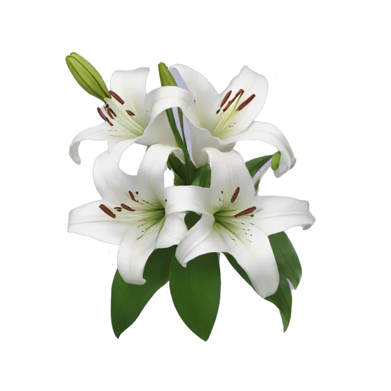 Lilies  emoji