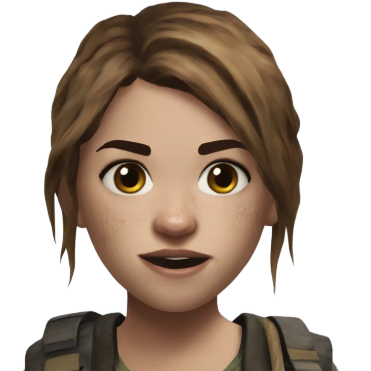 Ellie Williams the last of us emoji