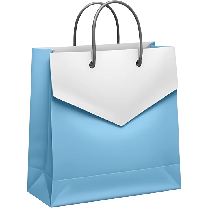 aesthetic shopping bag emoji