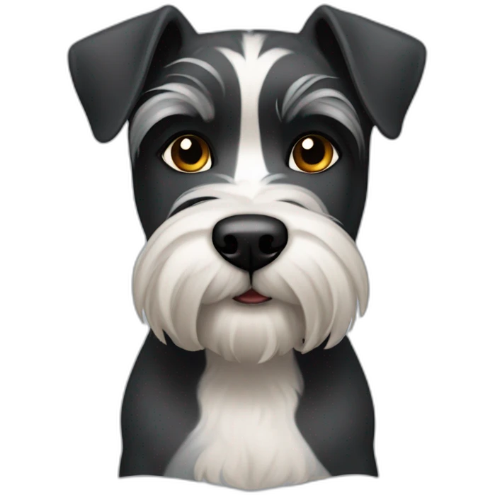 york and Schnauzer mix emoji