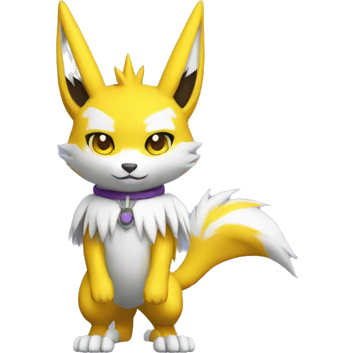 Renamon full body emoji