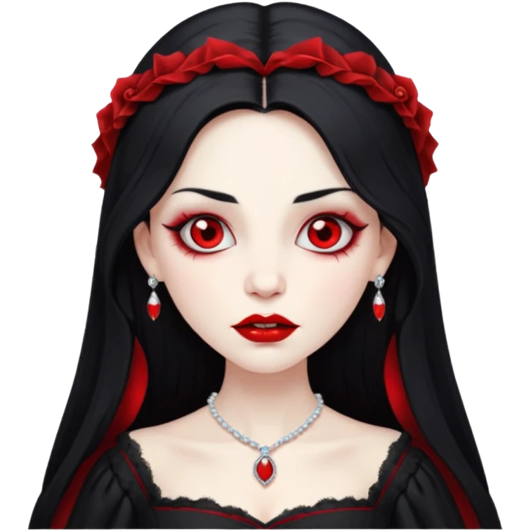 Vampire bride, tradition of vampire, Hungry. emoji